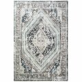 Mayberry Rug 5 ft. 3 in. x 7 ft. 1 in. Aston Rectangle Area Rug, Gray OX9408 5X8